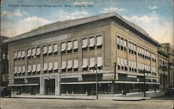 Lincoln Telephone and Telegraph Co. Building Nebraska Postcard Postcard Postcard