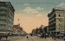 Douglas Ave. Looking East from Innis Store WIchita, KS Postcard Postcard Postcard