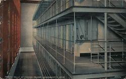 Prison Cells at Federal Prison Leavenworth, KS Postcard Postcard Postcard