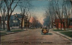 North Lawrence Ave. Wichita, KS Postcard Postcard Postcard