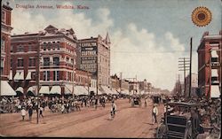 Douglas Avenue Wichita, KS Postcard Postcard Postcard