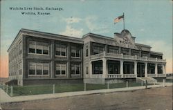 Wichita Live Stock Exchange Kansas Postcard Postcard Postcard