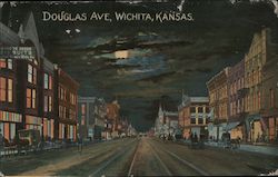 Douglas Ave. Wichita, KS Postcard Postcard Postcard