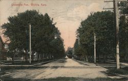 University Ave. Wichita, KS Postcard Postcard Postcard