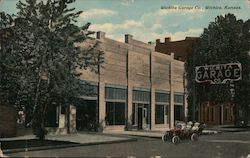 Wichita Garage Co. Kansas Postcard Postcard Postcard