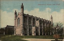 University of Chicago, Law School Illinois Postcard Postcard Postcard