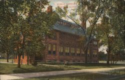 Public Library Postcard