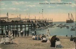 Pleasure Pier, Avalon Postcard