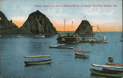 Sugar Loaf and Glass Bottom Boats Postcard