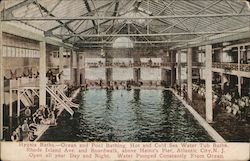 Hygeia Baths Postcard