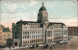 Police Headquarters Postcard