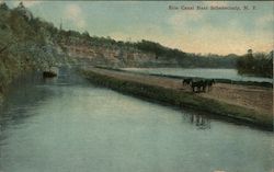 Erie Canal Schenectady, NY Postcard Postcard Postcard