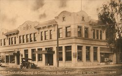 The Bank of Corning Postcard