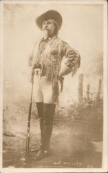 Colonel William Frederick "Buffalo Bill" Cody Cowboy Western Postcard Postcard Postcard