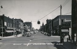 View of Down Town Postcard