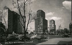 Paseo de la Reforma Mexico City, Mexico Postcard Postcard Postcard