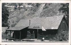 Mineral King Store California Postcard Postcard Postcard