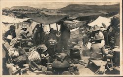 Market Scene San Francisco El Alto, Guatemala Central America Postcard Postcard Postcard