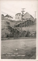 Hill Street Steps Flin Flon, MB Canada Manitoba Postcard Postcard Postcard