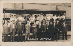 "Seeing Denver" Tour Bus #247 Colorado Postcard Postcard Postcard