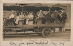 "Seeing Denver" Tour Bus #251 Colorado Postcard Postcard Postcard