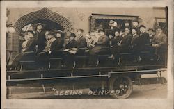 "Seeing Denver" Tour Bus #264 Colorado Postcard Postcard Postcard