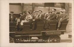 "Seeing Denver" Tour Bus #286 Postcard