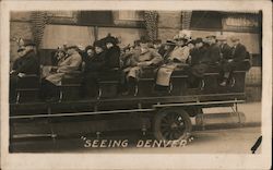 "Seeing Denver" Tour Bus #59 Postcard