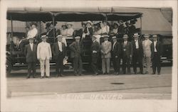 "Seeing Denver" Tour Bus #75 Colorado Postcard Postcard Postcard