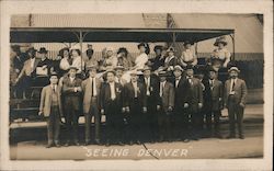 "Seeing Denver" Tour Bus #95 Colorado Postcard Postcard Postcard