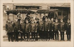 "Seeing Denver" Tour Bus #145 Colorado Postcard Postcard Postcard