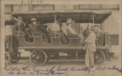 "Seeing Denver" Tour Bus #150 Colorado Postcard Postcard Postcard