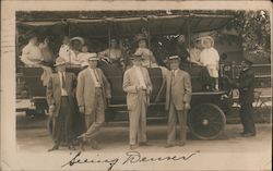 "Seeing Denver" Tour Bus #208 Postcard