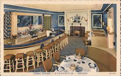 Viking Lounge at Kungsholm Chicago, IL Postcard Postcard Postcard