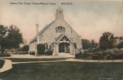 Easter Star Chapel, Kansas Masonic Home Wichita, KS Postcard Postcard Postcard