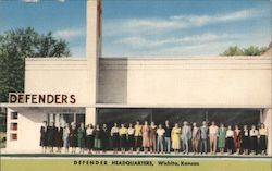 Defenders Headquartets Postcard