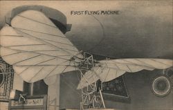 First Flying Machine at Ripley Odditorium New York, NY Postcard Postcard Postcard