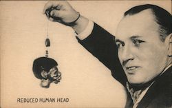 Shrunken Human Head - Ripley Odditorium New York, NY Postcard Postcard Postcard