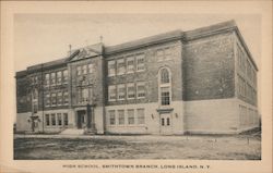 High School, Smithtown Branch, Long Island New York Postcard Postcard Postcard