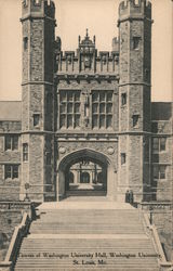 Towers of Washington University Hall St. Louis, MO Postcard Postcard Postcard