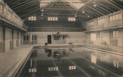 Swimming Pool, Washington University Postcard