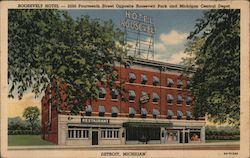 Roosevelt Hotel Detroit, MI Postcard Postcard Postcard