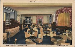 The Rendezvous, New Hotel Jefferson St. Louis, MO Postcard Postcard Postcard