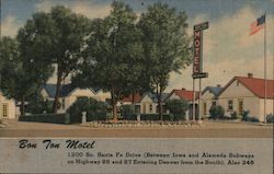 Bon Ton Motel Denver, CO Postcard Postcard Postcard