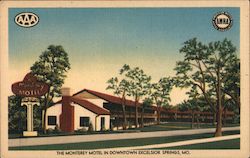 The Monterey Motel Excelsior Springs, MO Postcard Postcard Postcard