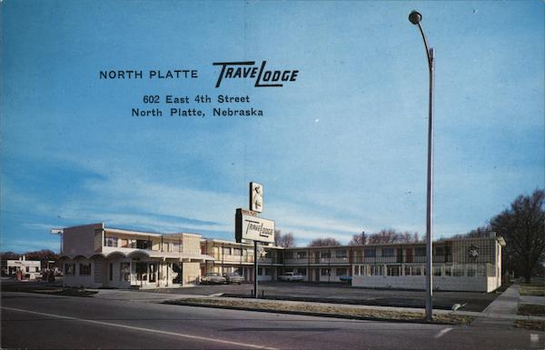 North Platte Travelodge Nebraska Postcard