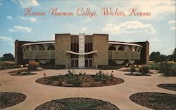 Kansas Newman College Postcard