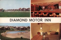 Diamond Motor Inn Wichita, KS Postcard Postcard Postcard