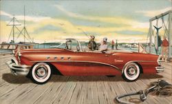 1955 Buick: 66-C Century convertible Cars Postcard Postcard Postcard