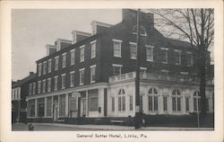 General Sutter Hotel Postcard